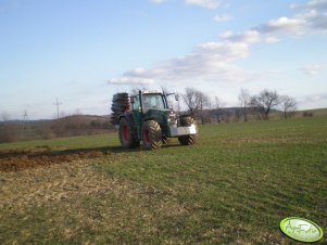  Fendt 718 Vario TMS + Gregoire Besson 5skib