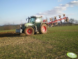  Fendt 718 Vario TMS + Gregoire Besson 5skib