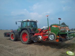 Fendt 718 Vario+Grano System+ Amazone D9