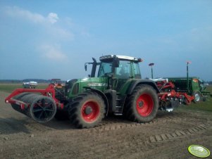 Fendt 718 Vario+Grano System+Amazone D9