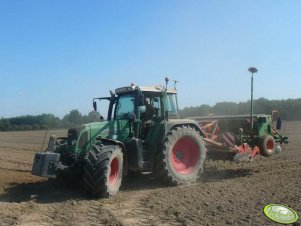 Fendt 818 + Amazone D9-40