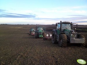 Fendt 820 & 2x John Deere