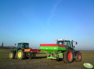 Fendt 820 & John Deere 6820