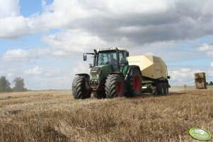 Fendt 820 + Krone 