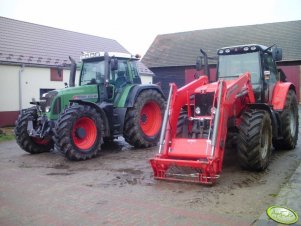 Fendt 820 & MF 6480