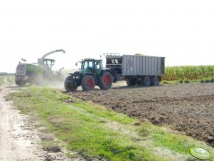 Fendt 820 Vario & Fliegl 