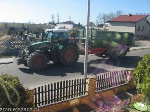 Fendt 820 + Welger