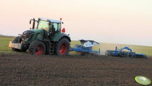 Fendt 826 vario + Lemken eurodiamant 8 + Lemken variopack