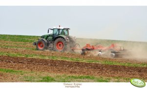 Fendt 828 VARIO + Gregoire Besson 