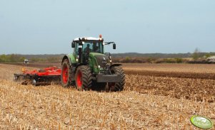 Fendt 828 VARIO + Gregoire Besson,Fendt 715+UG Ibis XLS