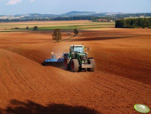 Fendt 930 Vario TMS + Lemken Rubin 9