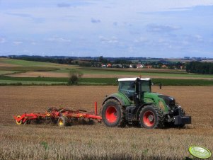 Fendt 930 Vario + Väderstad Cultus 420