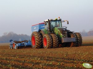 Fendt 936 + Lemken Compact-Solitair 9