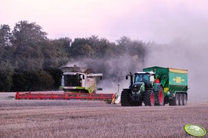 Fendt 936 Vario + Hawe i Lexion 600 TT V12