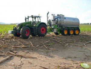 Fendt 936 Vario + Joskin Vacu-Cargo 24000