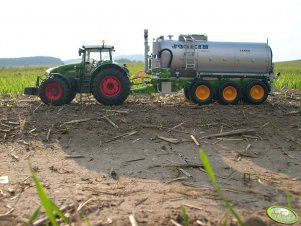 Fendt 936 Vario + Joskin Vacu-Cargo 24000