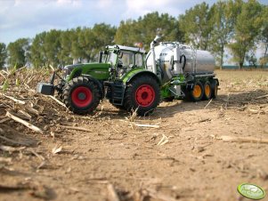 Fendt 936 Vario + Joskin Vacu-Cargo 24000