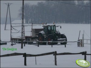 Fendt 936  Vario + laweta 