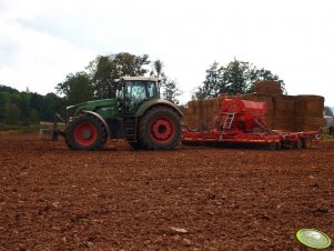 Fendt 936 Vario + Väderstad Rapid A 600S