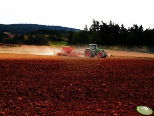 Fendt 936 Vario + Väderstad Rapid A 600S