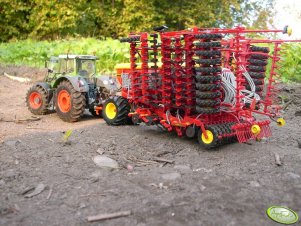 Fendt 936 Vario + Väderstad Rapid A 800C