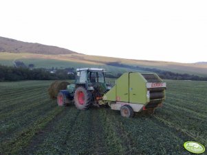 Fendt Farmer 306 LSA + Claas Rollant 44s