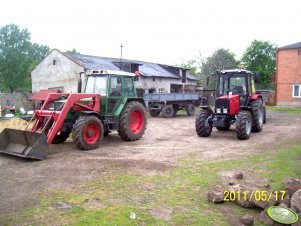 Fendt Farmer 306 LSA i Mailleux i Belarus 820