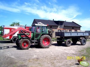 Fendt Farmer 306 LSA i Mailleux +  Przyczepa 