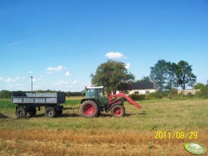 Fendt Farmer 306 LSA i Mailleux +  Przyczepa 