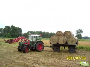 Fendt Farmer 306 LSA i Mailleux +  Przyczepa 