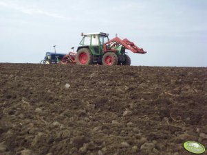 Fendt Farmer 306 LSA i Rolmasz Kutno Ares L/S + Polonez S078