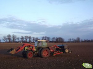 Fendt Farmer 306 LSA i Rolmasz Kutno Ares L/S + Polonez S078