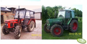 Fendt  Farmer 306 LSA i Zetor 7245