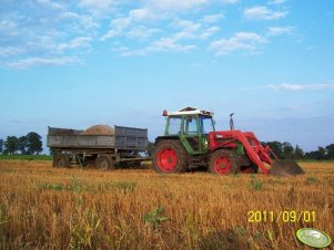 Fendt Farmer 306 LSA + Mailleux i Autosan D-47