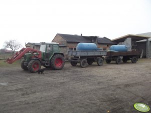 Fendt Farmer 306 LSA + Mailleux i Przyczepy