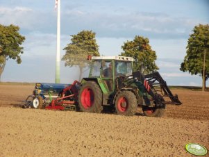 Fendt Farmer 306 LSA + Mailleux i Rolmasz Kutno Ares L/S + Rolmasz Kutno Polonez S078