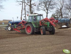 Fendt Farmer 306 LSA+ Mailleuz i Rolmasz Kutno Ares L/S + Polonez S078