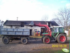 Fendt Farmer 306 LSA + Przyczepa D-47