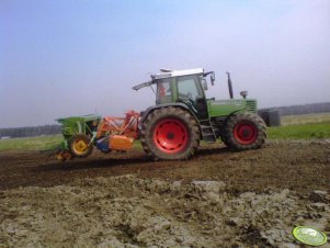 Fendt Farmer 310 + agregat uprawowo-siewny