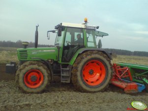 Fendt Farmer 310 + agregat uprawowo-siewny