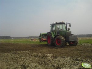 Fendt Farmer 310 + agregat uprawowo-siewny