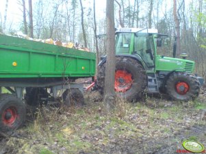 Fendt Farmer 310 + przyczepa