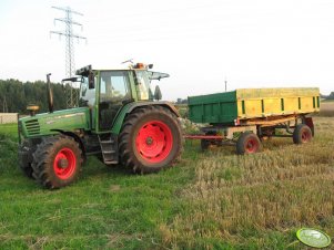 Fendt Farmer 310 + przyczepa