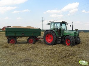 Fendt Farmer 310 + przyczepa