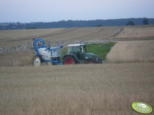 Fendt Farmer 412 Vario TMS + Blanchard Atlantique 3200