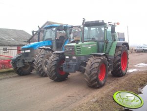 Fendt Favorit 511 C + New Holland TM 155