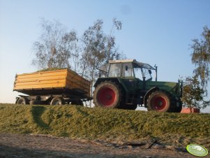 Fendt Favorit 612 LS + Wielton 8t