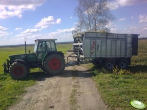 Fendt Favorit 612 LSA  + Fliegl Gigant