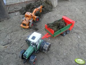 Fendt + rozrzutnik