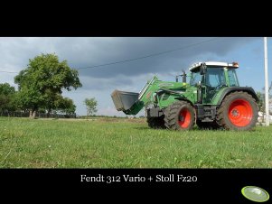 Fendt Vario 312 + Stoll fz 20